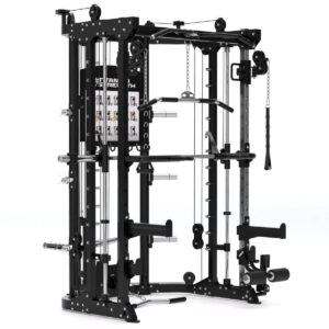 Titanium All-in-One Trainer - Functional Trainer, Smith Machine & Power Rack R100